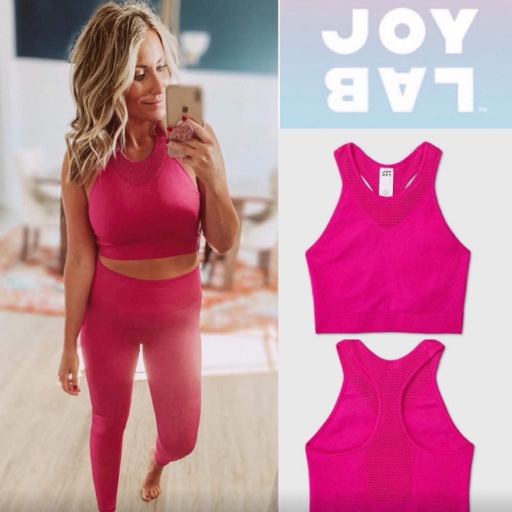 JoyLab seamless mesh racerback bra - Picture 3 of 5